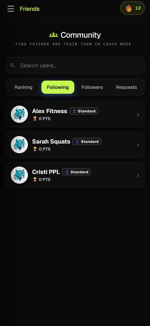 Friends and community ranking